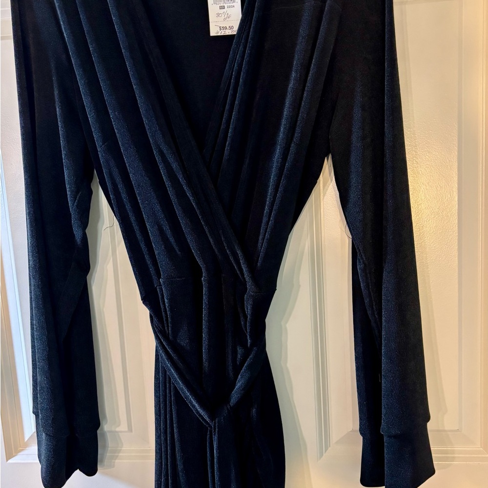 Ashley Stewart Black Maxi Dress